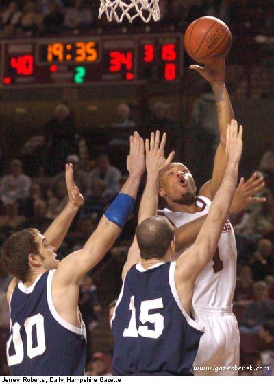 Rashaun Freeman was limited to 12 points, drawing most of the Yale defensive attention