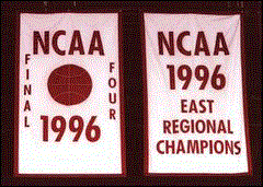 1996 Final Four banners