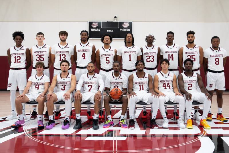 UMass Minutemen 2024-25 team photo